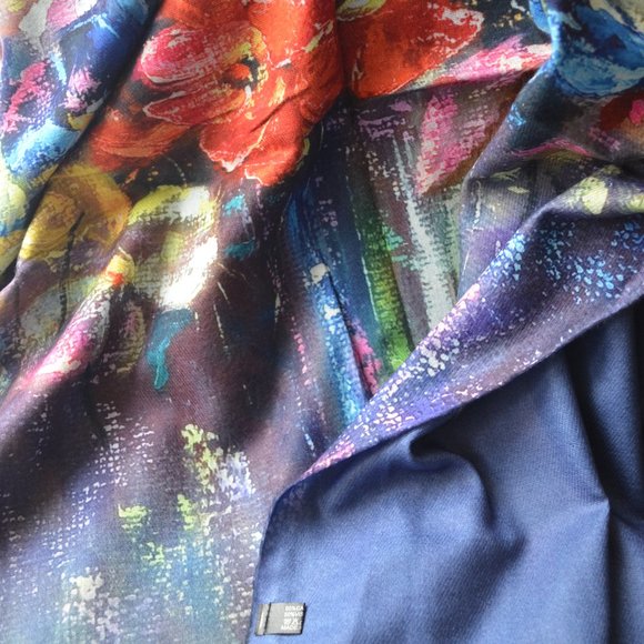 Woman extra long scarf - Picture 5 of 5